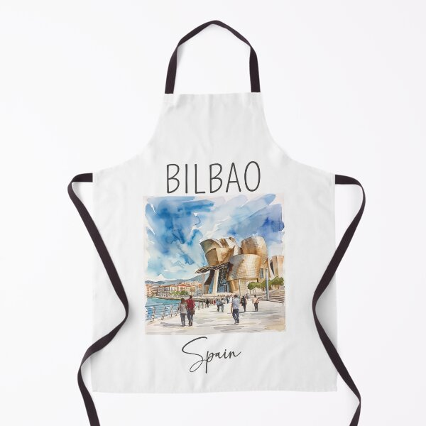 Item preview, Watercolor Design of Bilbao - Spain designed and sold by Sketch-Shack.