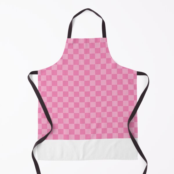 Item preview, Checkered Monochrome Light Pink Pattern designed and sold by LinDraws.
