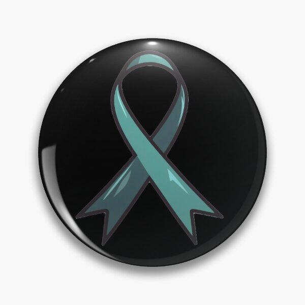 Item preview, Teal Awareness Ribbon designed and sold by FreshArtFusion.