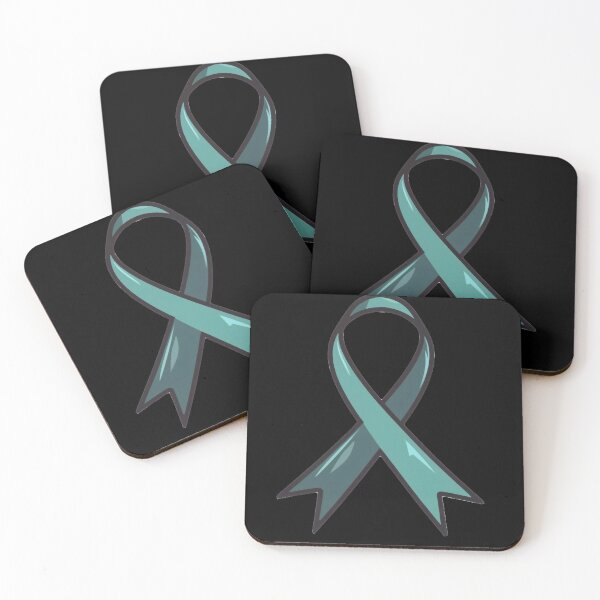 Item preview, Teal Awareness Ribbon designed and sold by FreshArtFusion.