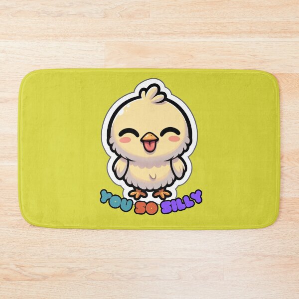 Item preview, So Silly -  Cute Fluffy Baby Chick Gift designed and sold by Kate Juergens.