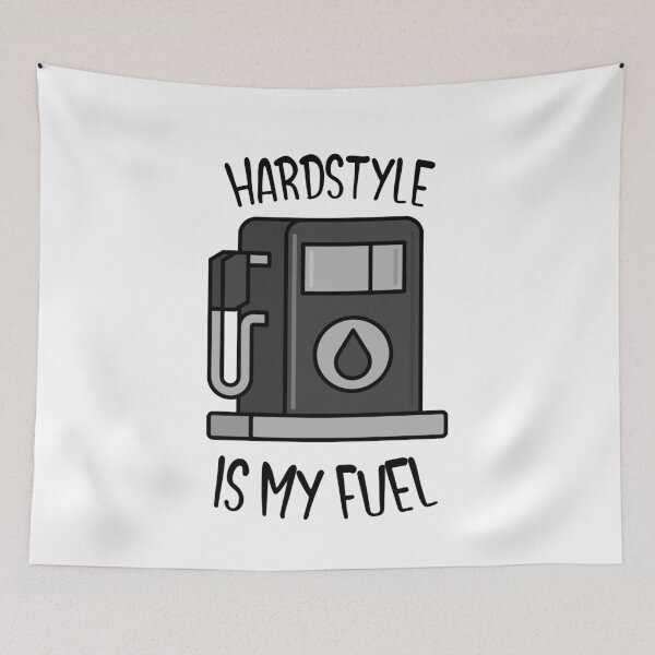 Item preview, HARDSTYLE IS MY FUEL designed and sold by Hardstyle-Tees.