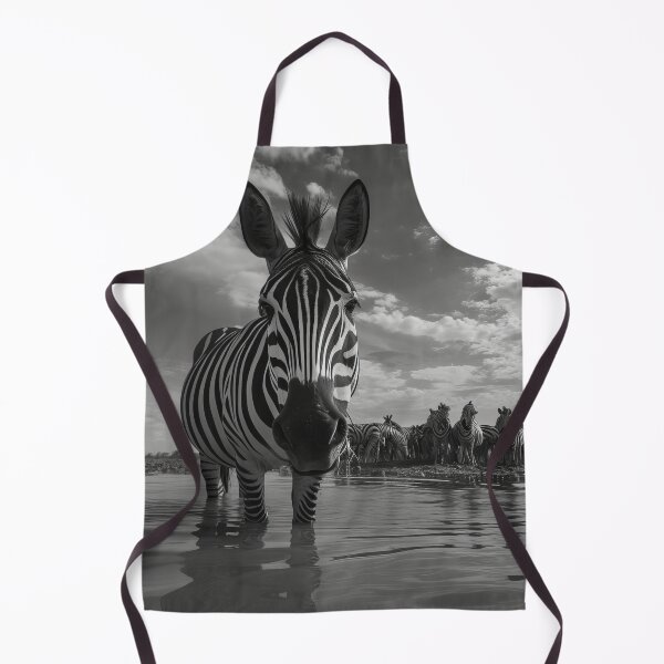 Item preview, Zebra's Waterside Encounter designed and sold by EtherealEchoes.