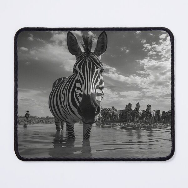 Item preview, Zebra's Waterside Encounter designed and sold by EtherealEchoes.