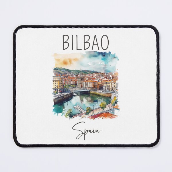 Item preview, Watercolor Design of Bilbao - Spain designed and sold by Sketch-Shack.
