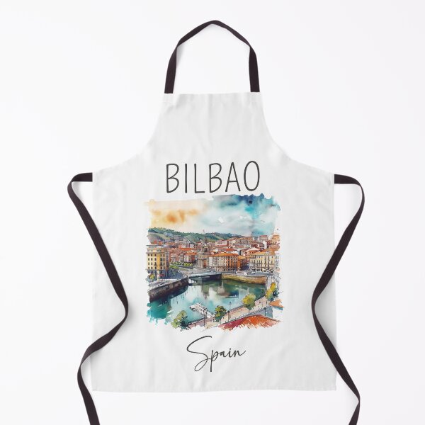 Item preview, Watercolor Design of Bilbao - Spain designed and sold by Sketch-Shack.