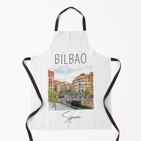 Item preview, Watercolor Design of Bilbao - Spain designed and sold by Sketch-Shack.
