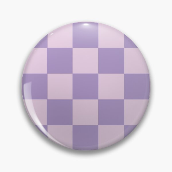 Item preview, Checkered Monochrome Light Purple Pattern designed and sold by LinDraws.