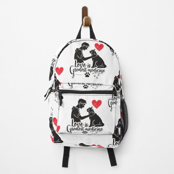 Item preview, Cat Love is The Greatest Medicine 2 Man designed and sold by Psycho-Crazy.