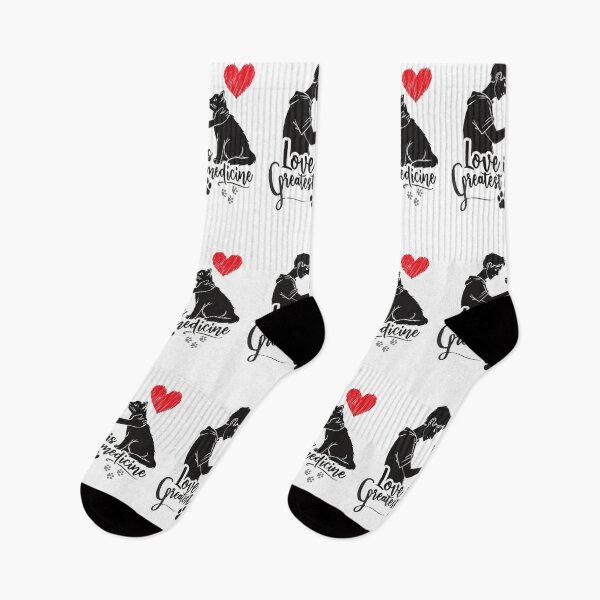 Item preview, Cat Love is The Greatest Medicine 2 Man designed and sold by Psycho-Crazy.