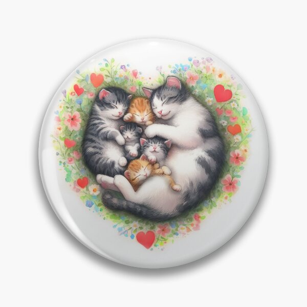 Item preview, Love - Cat parent and babies #2 designed and sold by AiartIreland.