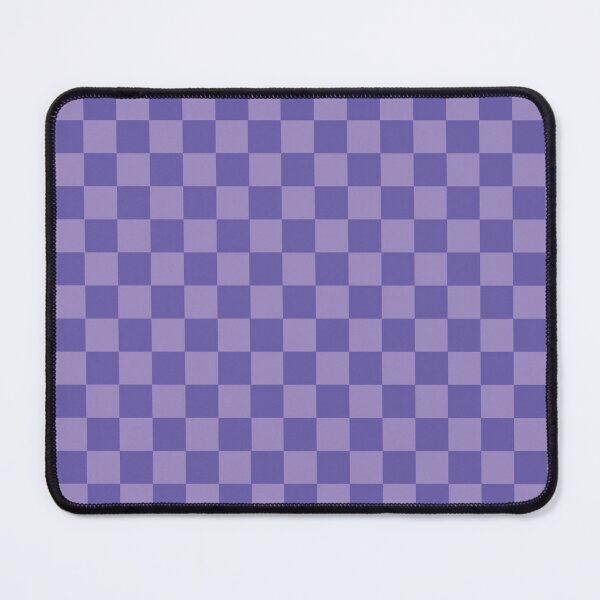 Item preview, Checkered Monochrome Purple Pattern designed and sold by LinDraws.