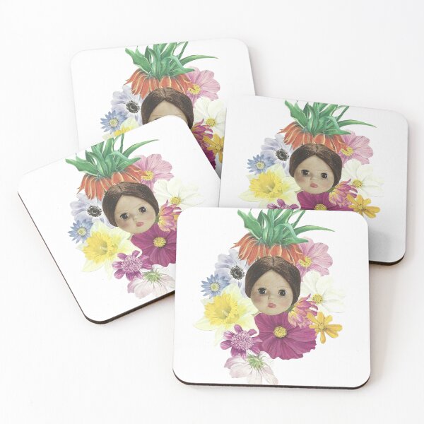 Item preview, 'Flower Fairy' hand cut paper collage designed and sold by Electric-Kitty.