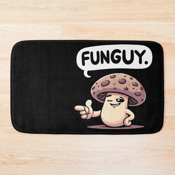 Item preview, Funny Funguy Fungy Mushroom designed and sold by DoodleDashShop.