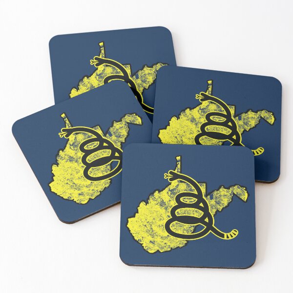 Item preview, DONT TREAD ON ME - Modern Gadsden Snake Flag WEST VIRGINIA designed and sold by pelagio.