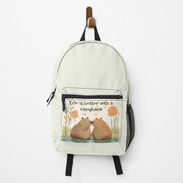 Item preview, Life is better with a capybara designed and sold by naughty-raccoon.