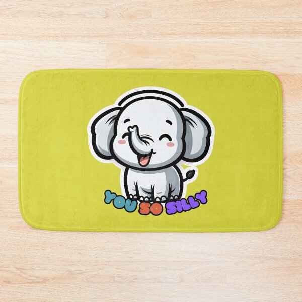 Item preview, So Silly -  Cute Baby Elephant Gift designed and sold by Kate Juergens.