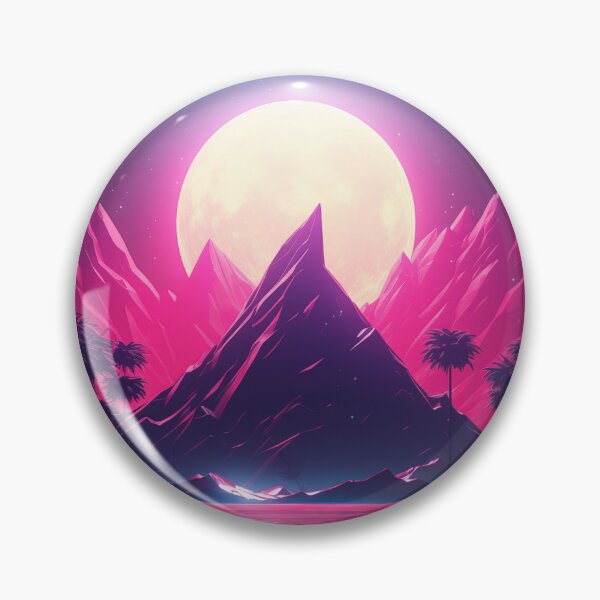 Item preview, Vivid Neon Vortex: Atmospheres of Synthwave Intensity designed and sold by Mullet Monkey.