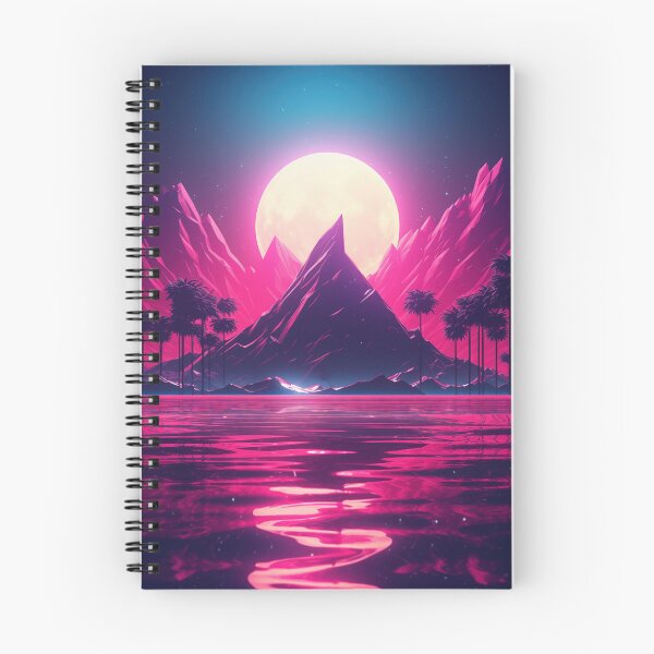 Item preview, Vivid Neon Vortex: Atmospheres of Synthwave Intensity designed and sold by Mullet Monkey.