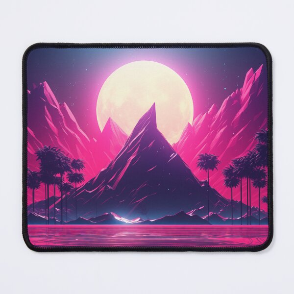 Item preview, Vivid Neon Vortex: Atmospheres of Synthwave Intensity designed and sold by Mullet Monkey.
