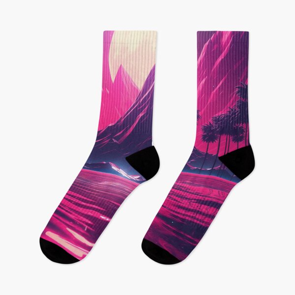 Item preview, Vivid Neon Vortex: Atmospheres of Synthwave Intensity designed and sold by Mullet Monkey.