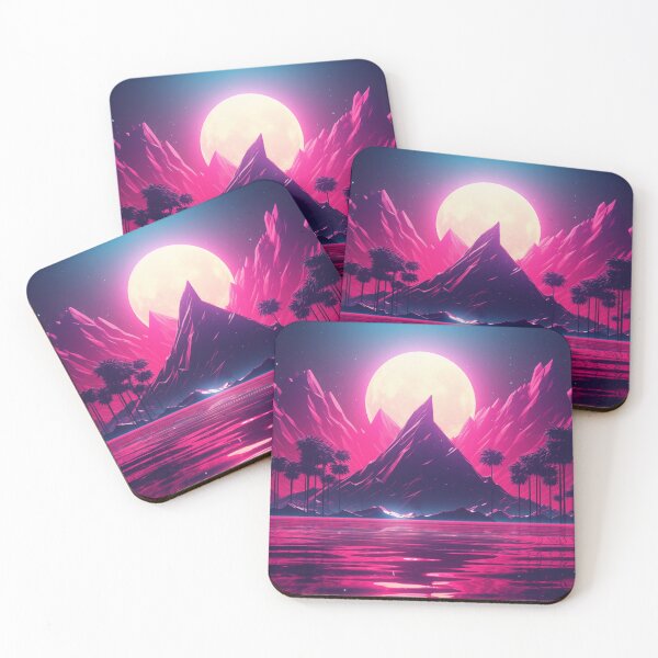 Item preview, Vivid Neon Vortex: Atmospheres of Synthwave Intensity designed and sold by Mullet Monkey.