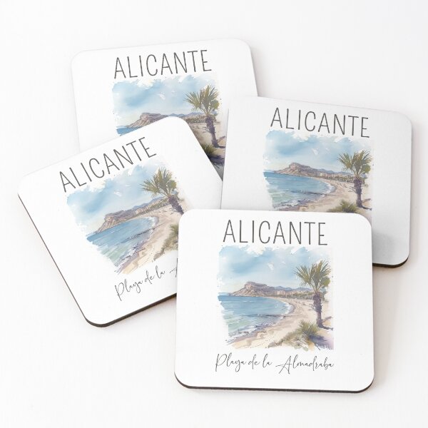 Item preview, Watercolor Design of Alicante - Spain designed and sold by Sketch-Shack.