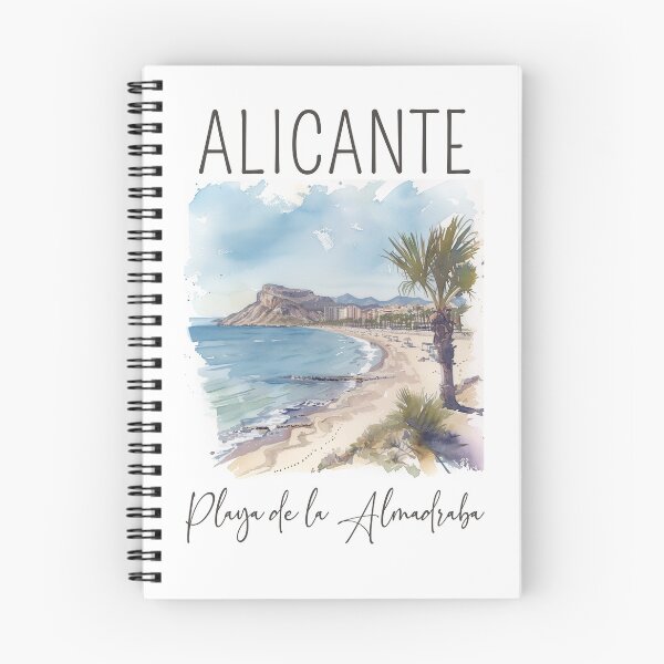 Item preview, Watercolor Design of Alicante - Spain designed and sold by Sketch-Shack.