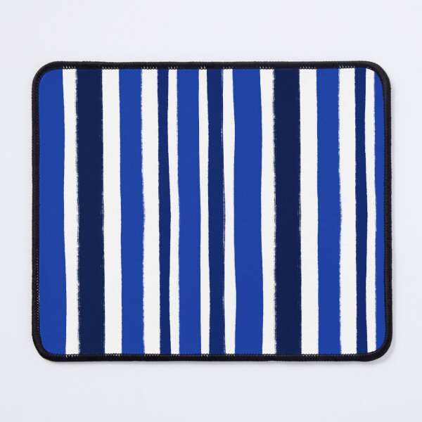 Item preview, Multi Blue Stripes Freehand designed and sold by OneThreeSix.