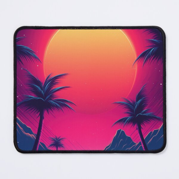 Item preview, Hypercolor Horizon: Atmospheric Synthwave Overdrive designed and sold by Mullet Monkey.