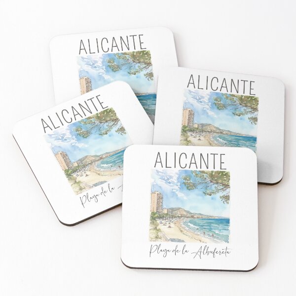 Item preview, Watercolor Design of Alicante - Spain designed and sold by Sketch-Shack.
