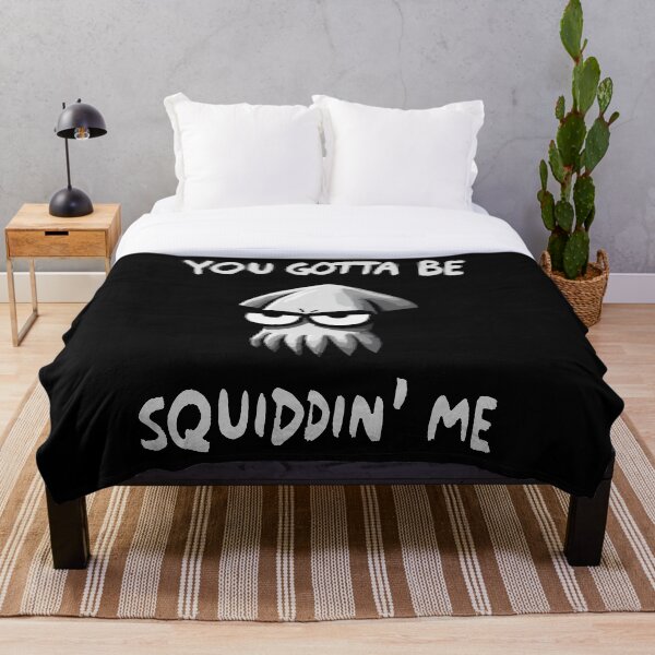 Item preview, You gotta be Squiddin Me Annoyed Squid designed and sold by DoodleDashShop.