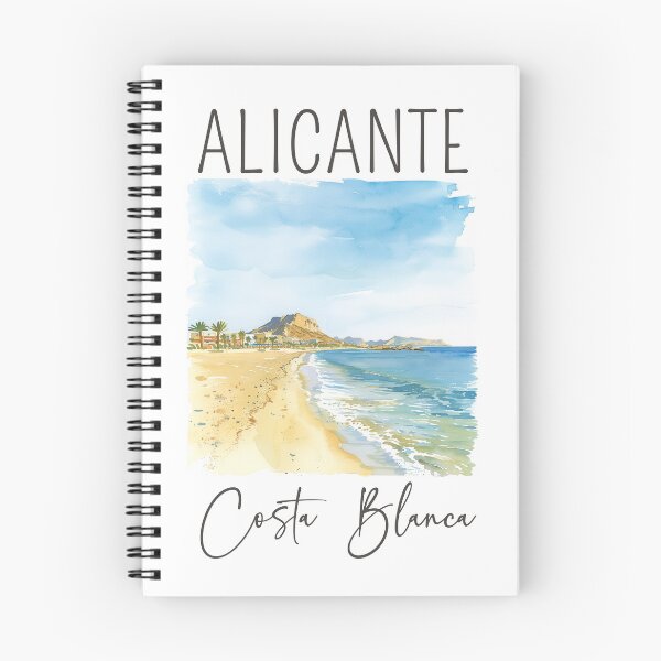 Item preview, Watercolor Design of Alicante - Spain designed and sold by Sketch-Shack.
