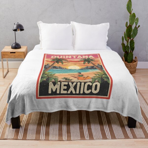 Item preview, Tulum Quintana Roo Mexico Vintage Poster Tourism designed and sold by SKUMA25.