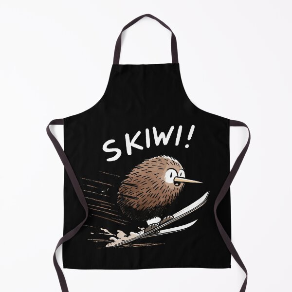 Item preview, Apres Ski Skiwi Kiwi designed and sold by DoodleDashShop.