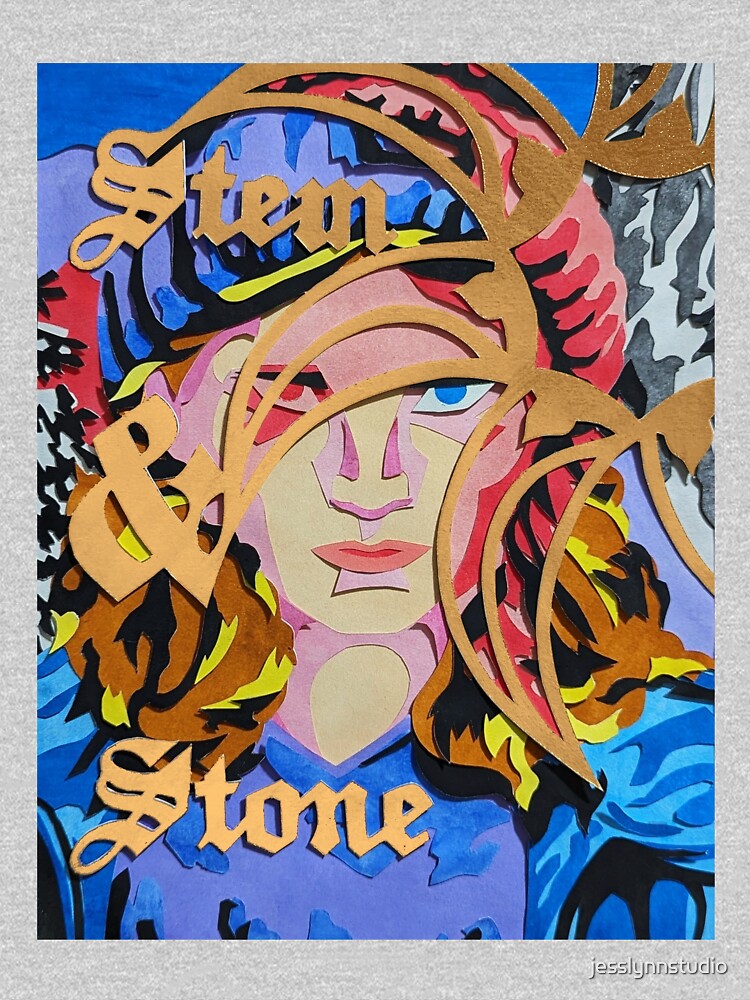 Thumbnail 7 of 7, Classic T-Shirt, Stem & Stone Art designed and sold by jesslynnstudio.