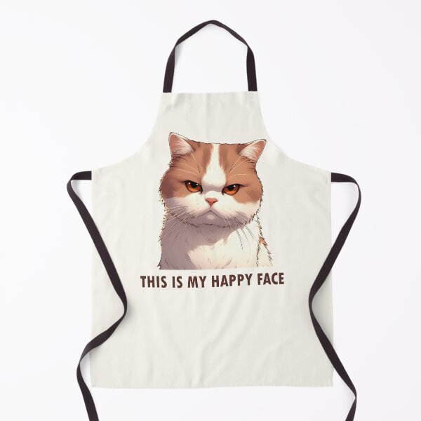 Item preview, This is my Happy Face Cat designed and sold by ironydesigns.