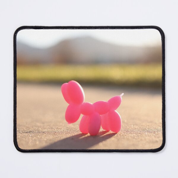 Item preview, Balloon Animal Dog in front of the Mountains designed and sold by kenedyraemedia.