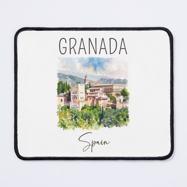 Item preview, Watercolor Design of Granada - Spain designed and sold by Sketch-Shack.