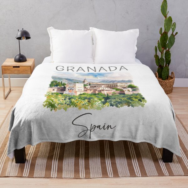 Item preview, Watercolor Design of Granada - Spain designed and sold by Sketch-Shack.