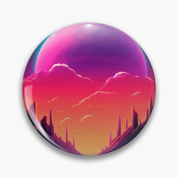 Item preview, Eclipsed Hues: Intense Retrowave Chroma Dreams designed and sold by Mullet Monkey.