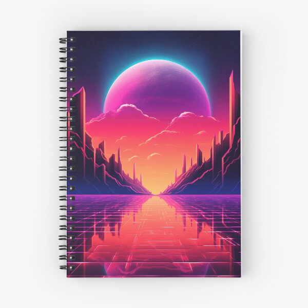 Item preview, Eclipsed Hues: Intense Retrowave Chroma Dreams designed and sold by Mullet Monkey.