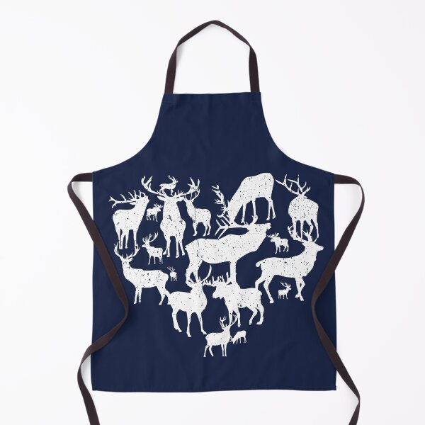 Item preview, retro moose and deer lover heart  designed and sold by ELmezz.