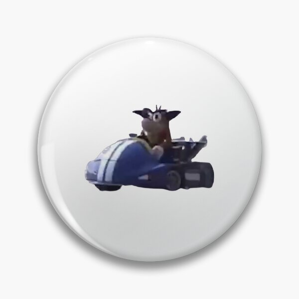 Item preview, old crash nitro kart ad designed and sold by Bracktons.