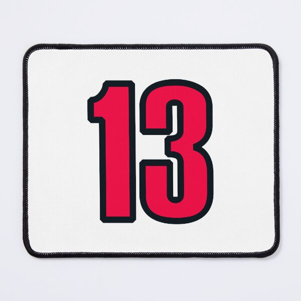Item preview, Number 13 Red and Black designed and sold by Creations-By-Em.