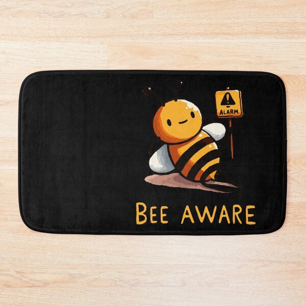 Item preview, Bee aware Bee designed and sold by DoodleDashShop.