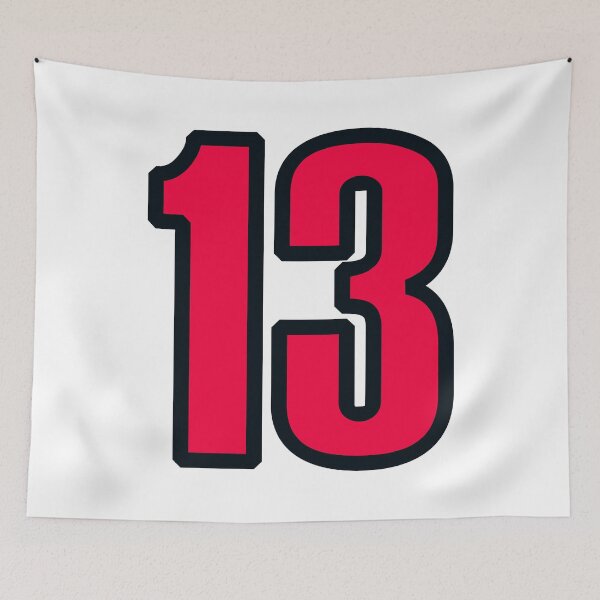 Item preview, Number 13 Red and Black designed and sold by Creations-By-Em.