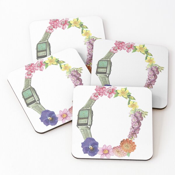 Item preview, 'Digital Blooms' hand cut paper collage designed and sold by Electric-Kitty.