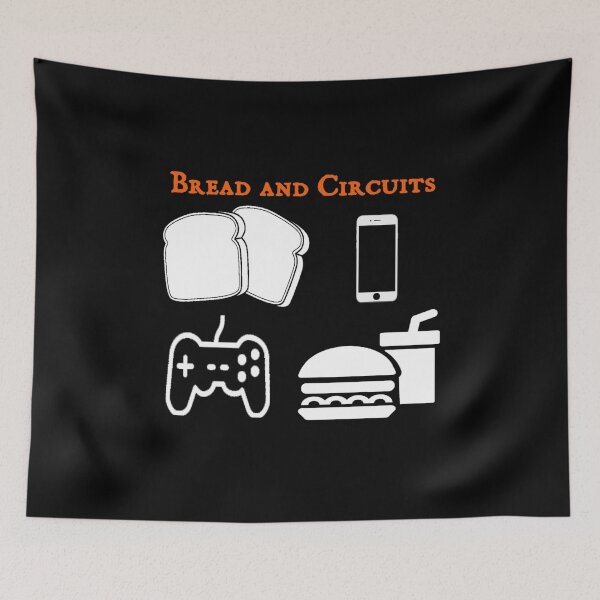 Item preview, Bread and Circuits designed and sold by Black Couch Lounge.