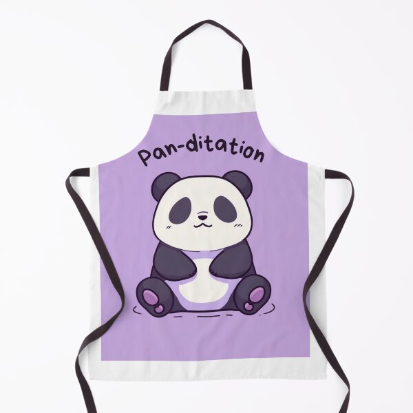 Item preview, Kawaii Cute Yoga Meditating Panda designed and sold by AdaMazingDesign.